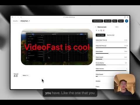 Videofast — screenshot 1 showing tool features and UI