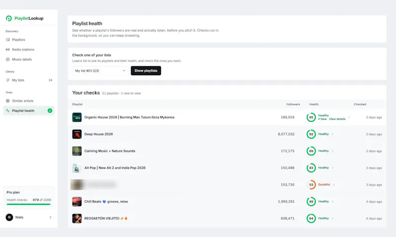PlaylistLookup screenshot 4