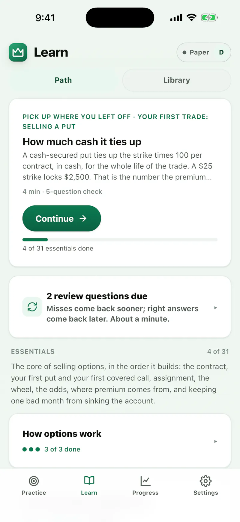 OptionsKing screenshot 1