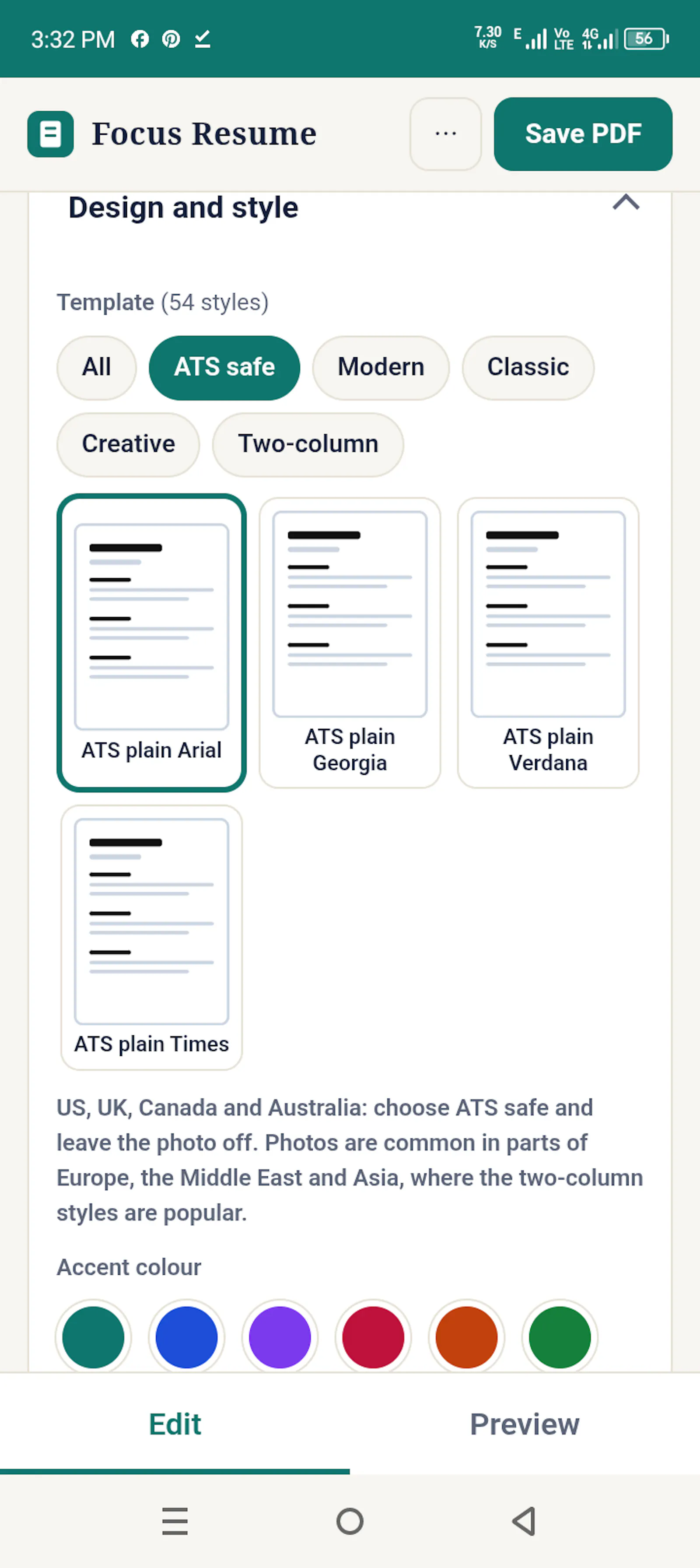 ATS Resume Builder - Global Tools Box screenshot 5