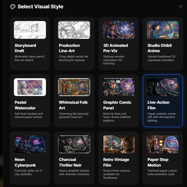 StoryboardAI 截图 5