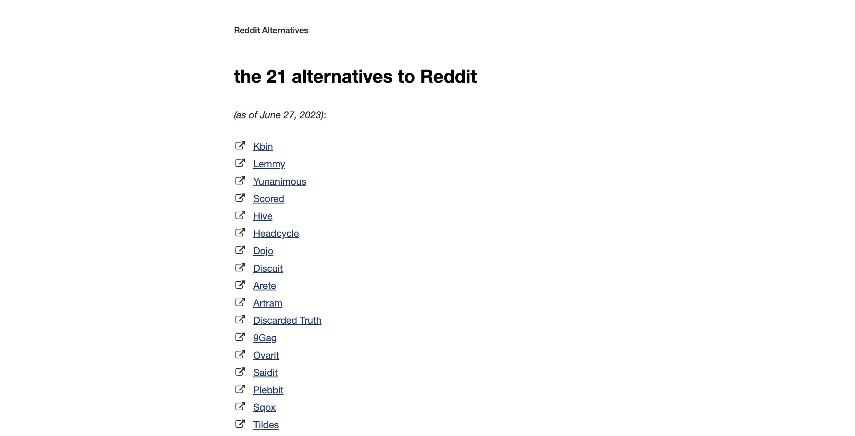 Reddit Alternatives media 1
