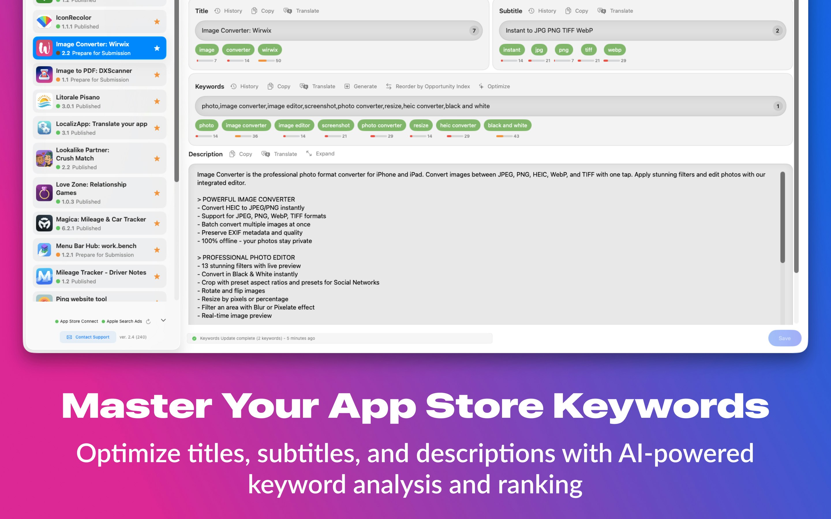Dock: Ultimate ASO Tool for App Success gallery image