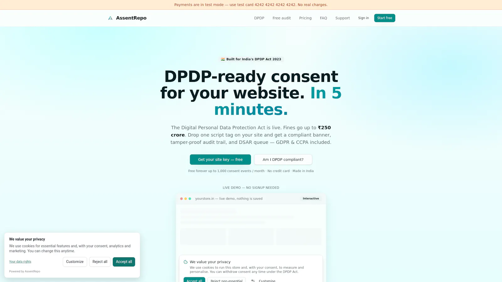 AssentRepo  screenshot 1