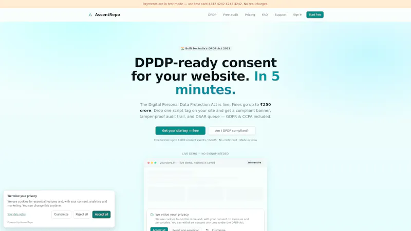 AssentRepo  screenshot 1