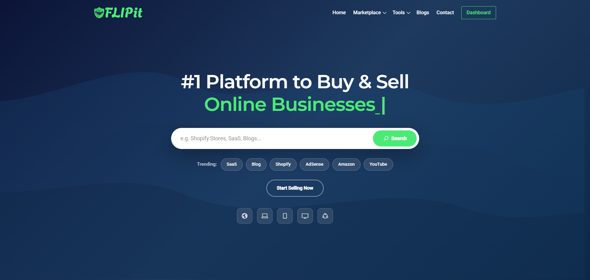 FLIPit - Product Hunt launch logo and brand identity