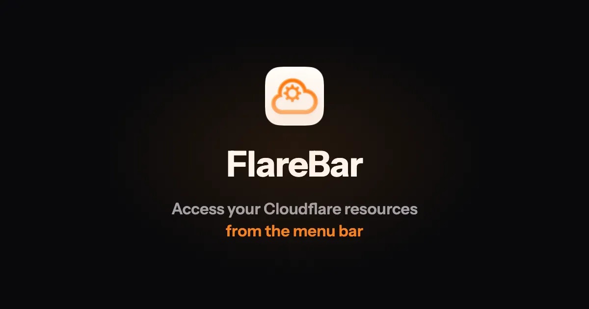 FlareBar - Main product screenshot demonstrating key features and user interface