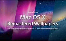 Galaxy Mac OS X Remastered Wallpapers media 1