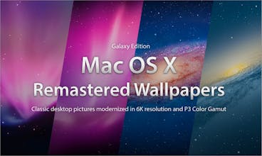 Galaxy Mac OS X Remastered Wallpapers gallery image