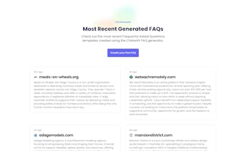 FAQ Generator gallery image
