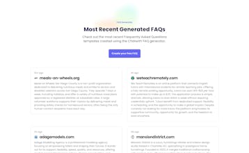 FAQ Generator gallery image