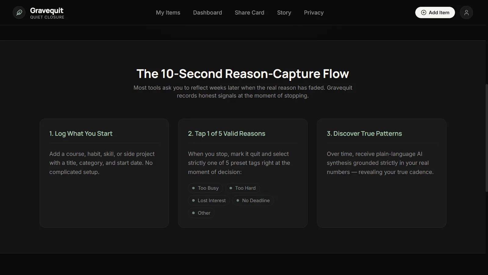 Gravequit screenshot 3