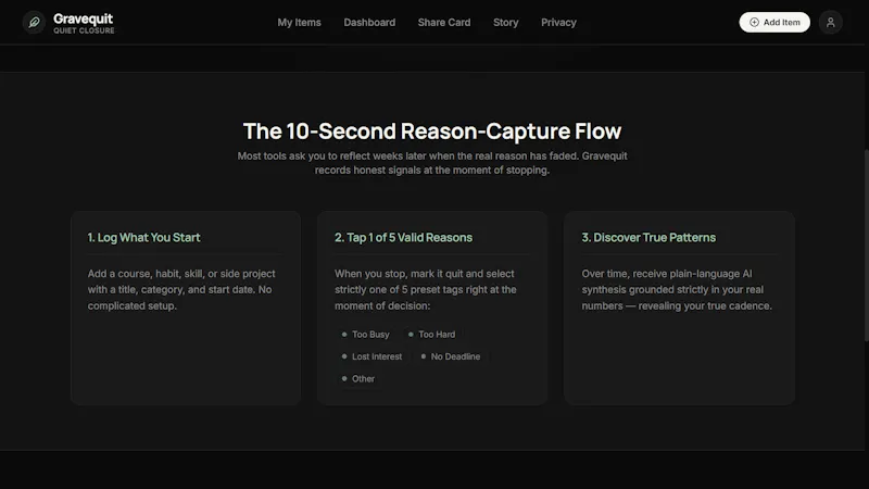 Gravequit screenshot 3