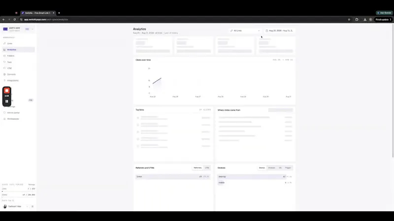 Switchly screenshot 1 (video preview)