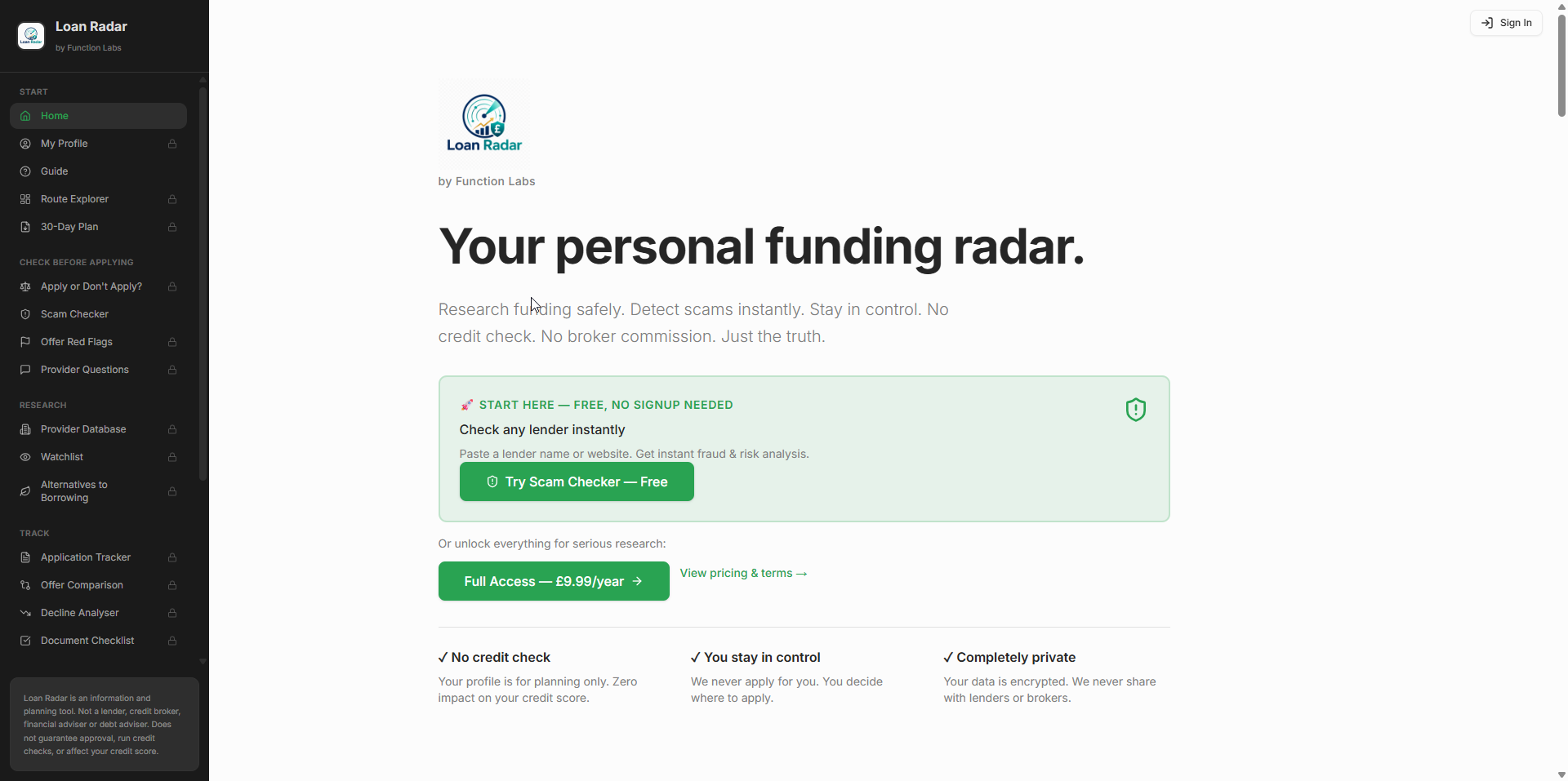 Loan Radar gallery image