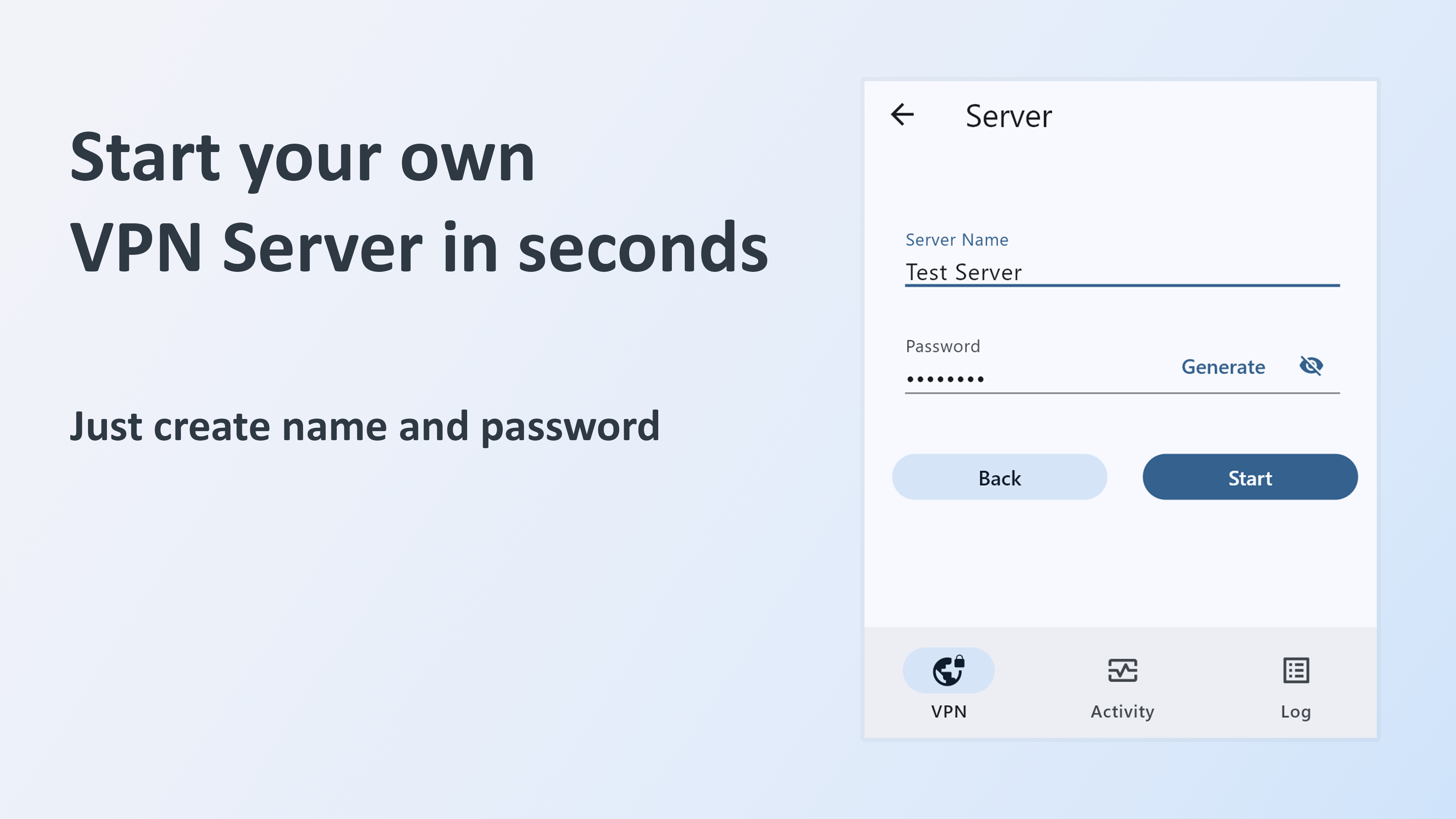 qrvpn - Screenshot 2 showing product features and functionality