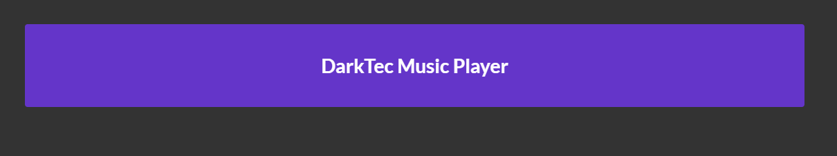 DarkTec Music Player gallery image