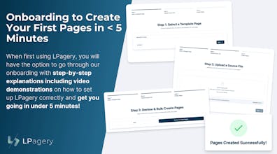LPagery Bulk Page Creator for WordPress gallery image