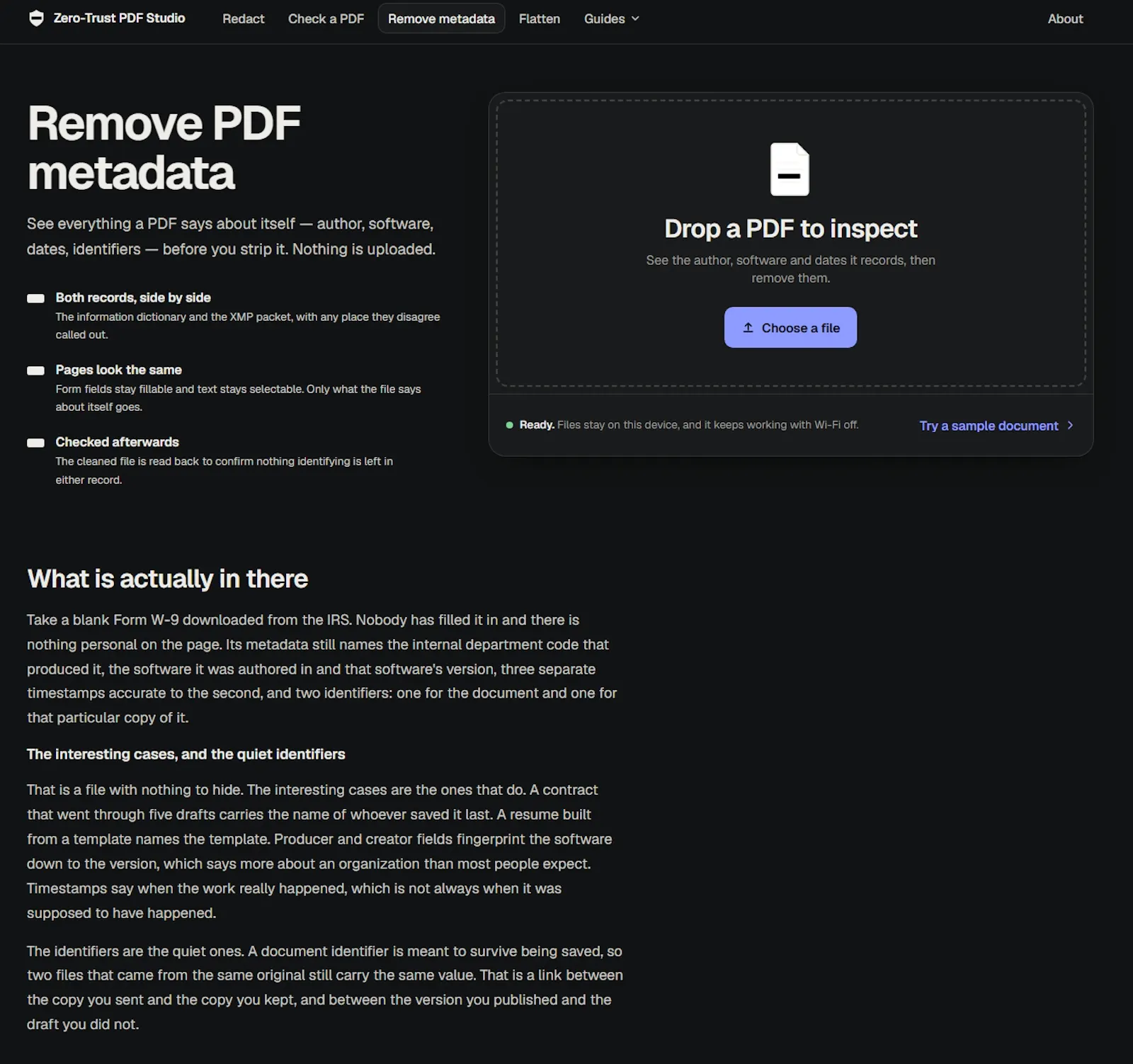 Zero-Trust PDF Studio screenshot 4