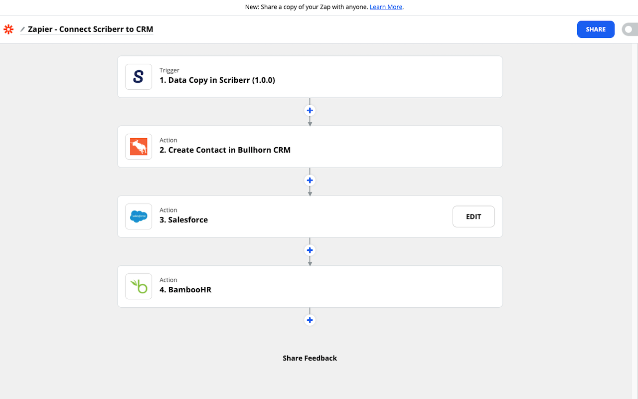 LinkedIn Contact Exporter by Scriberr gallery image