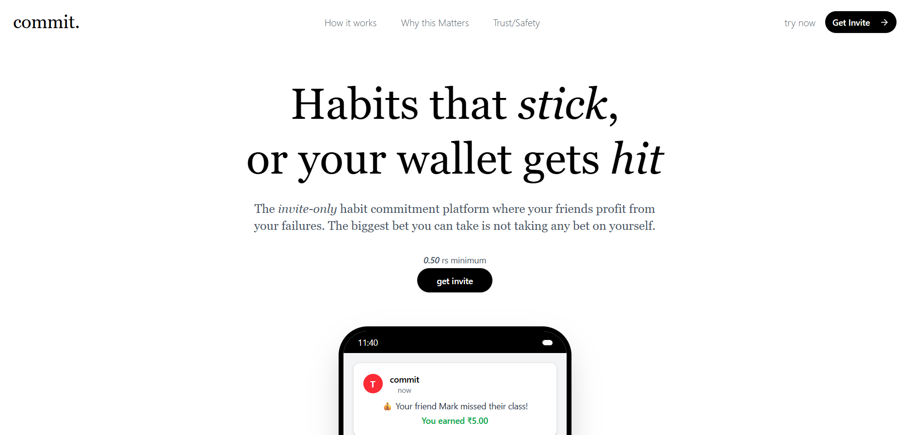 Commit App gallery image