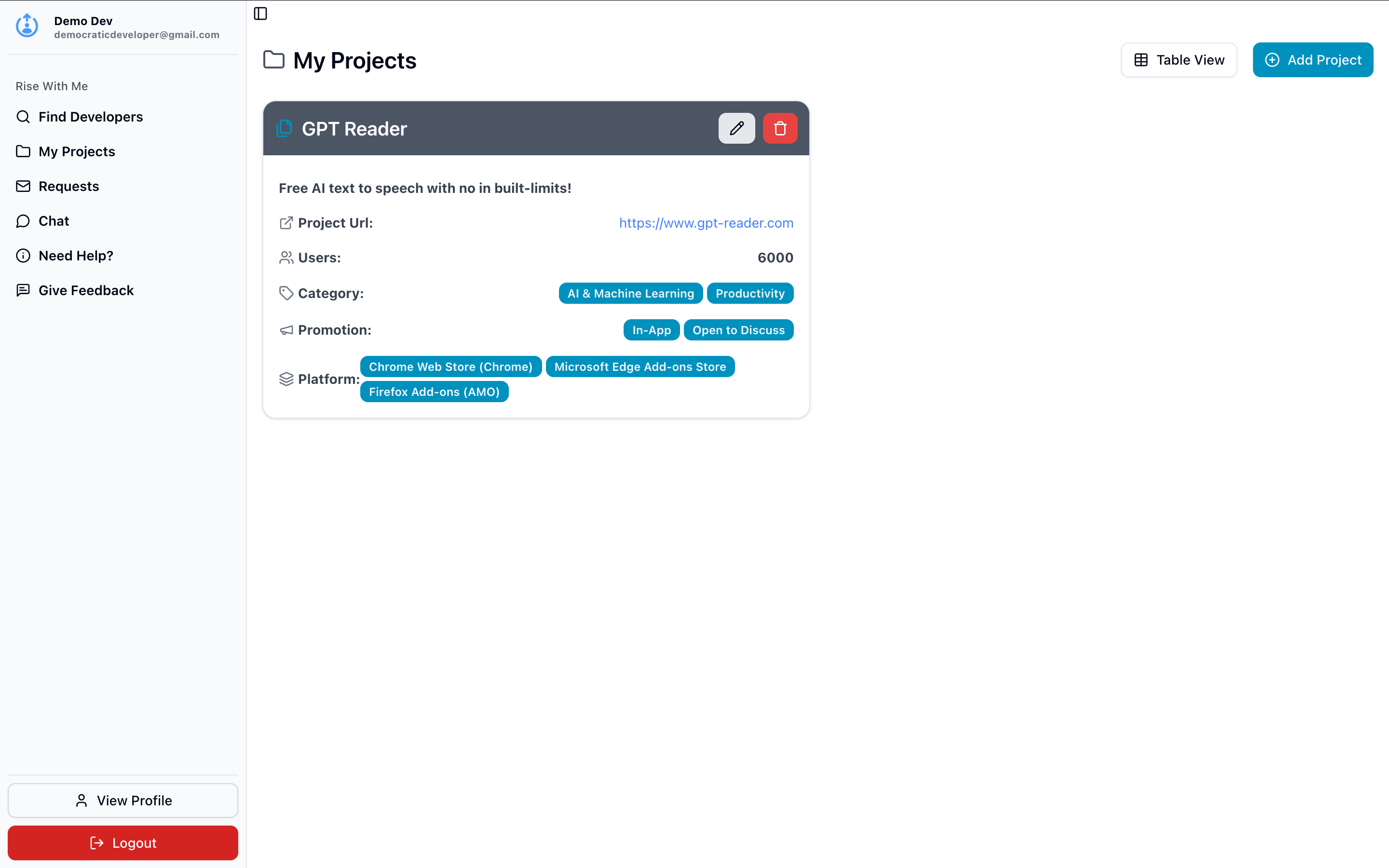 Rise With Me gallery image