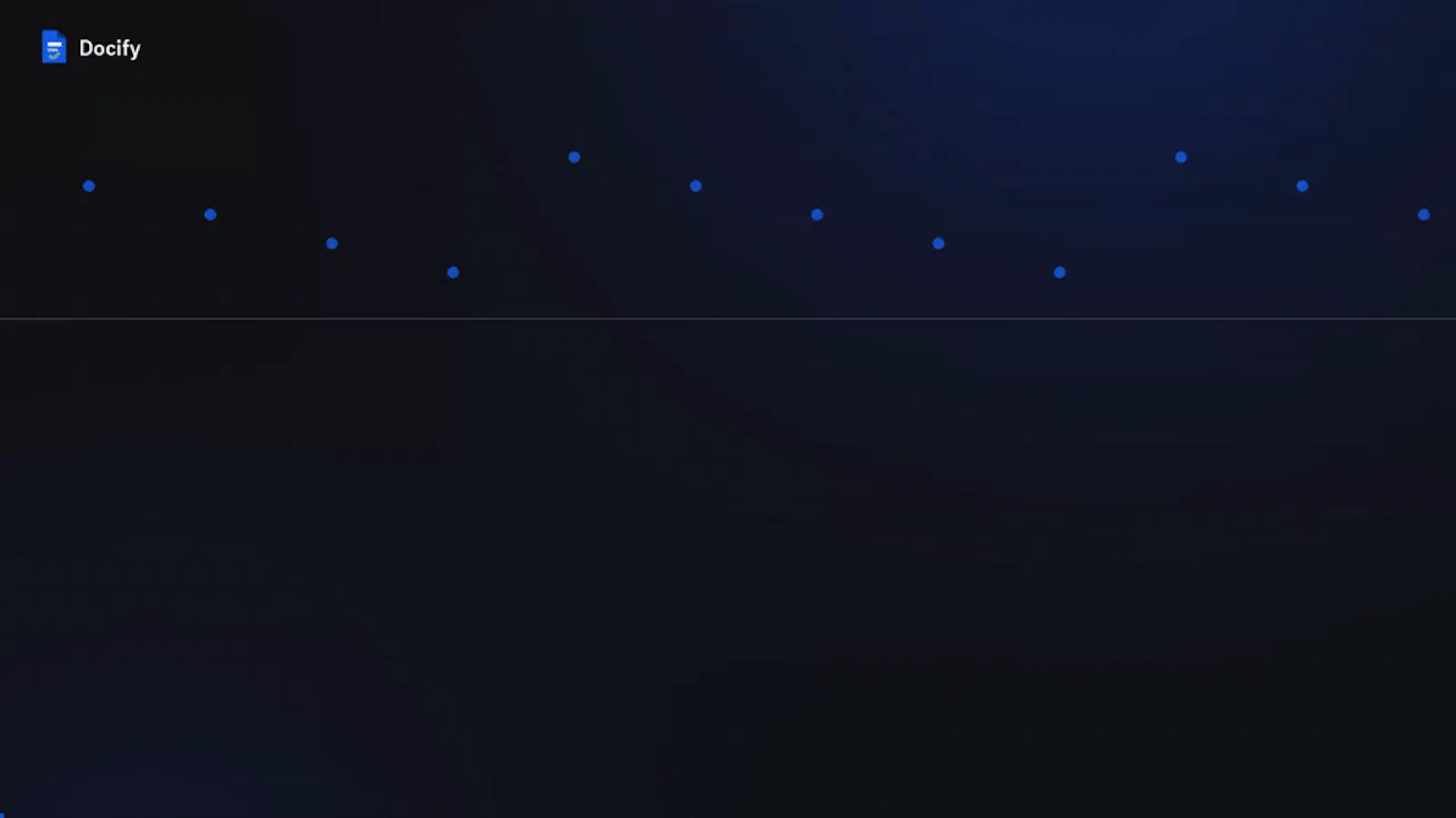 Docify screenshot 1 (video preview)