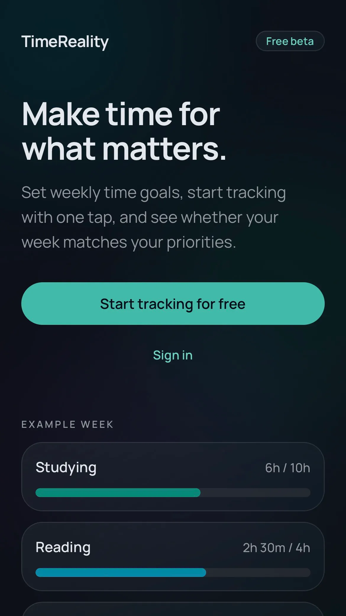TimeReality — Make time for what matters gallery image