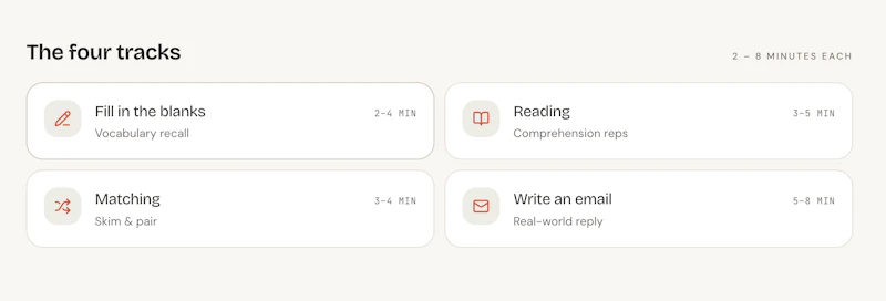 Lingo — A considered language habit screenshot 2
