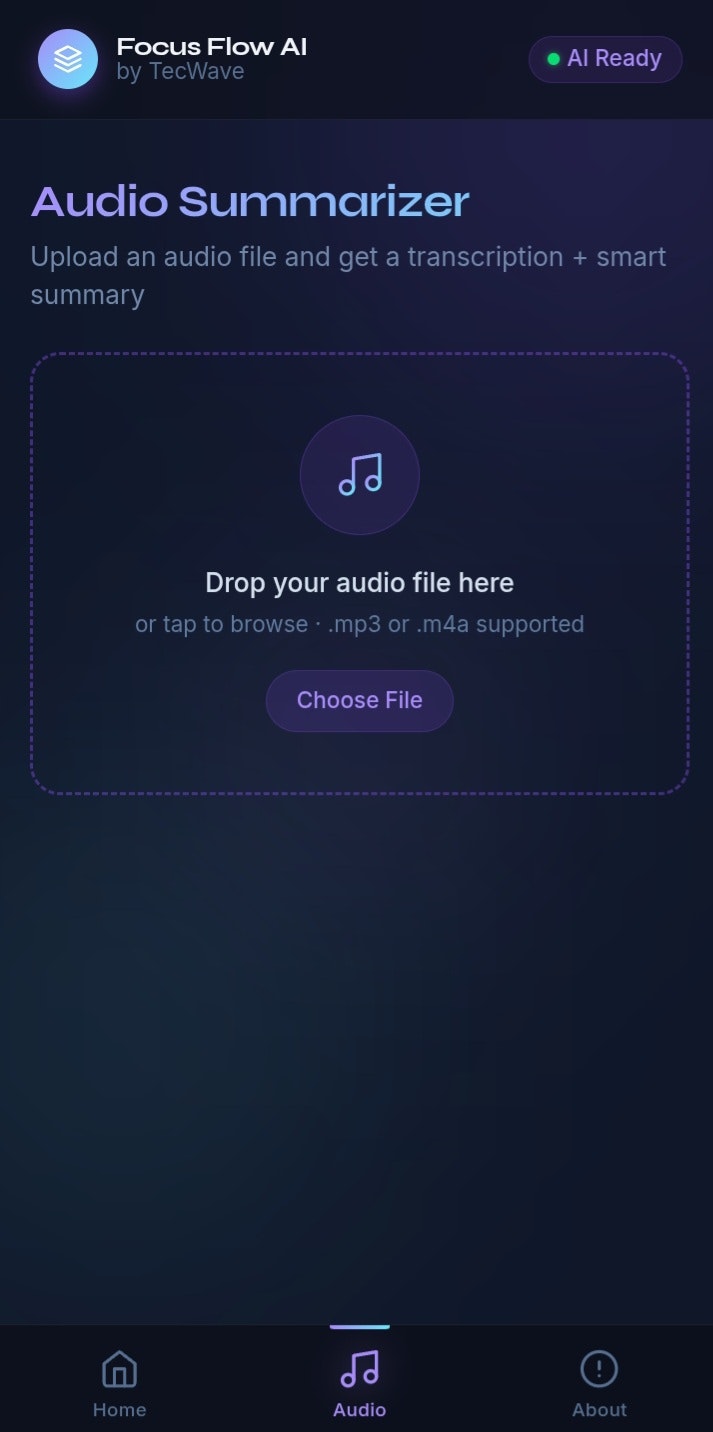 FocusFlow AI  gallery image