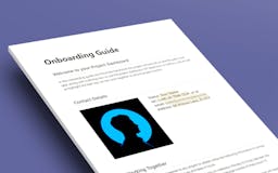 Notion Contract & Client Onboarding Pack media 1