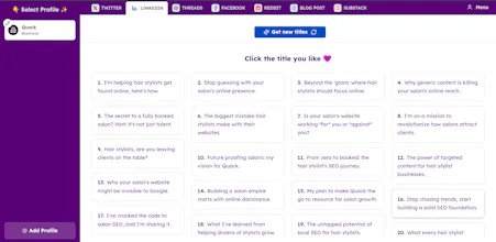 Authentic Posts gallery image