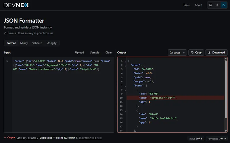 DevNex screenshot 1