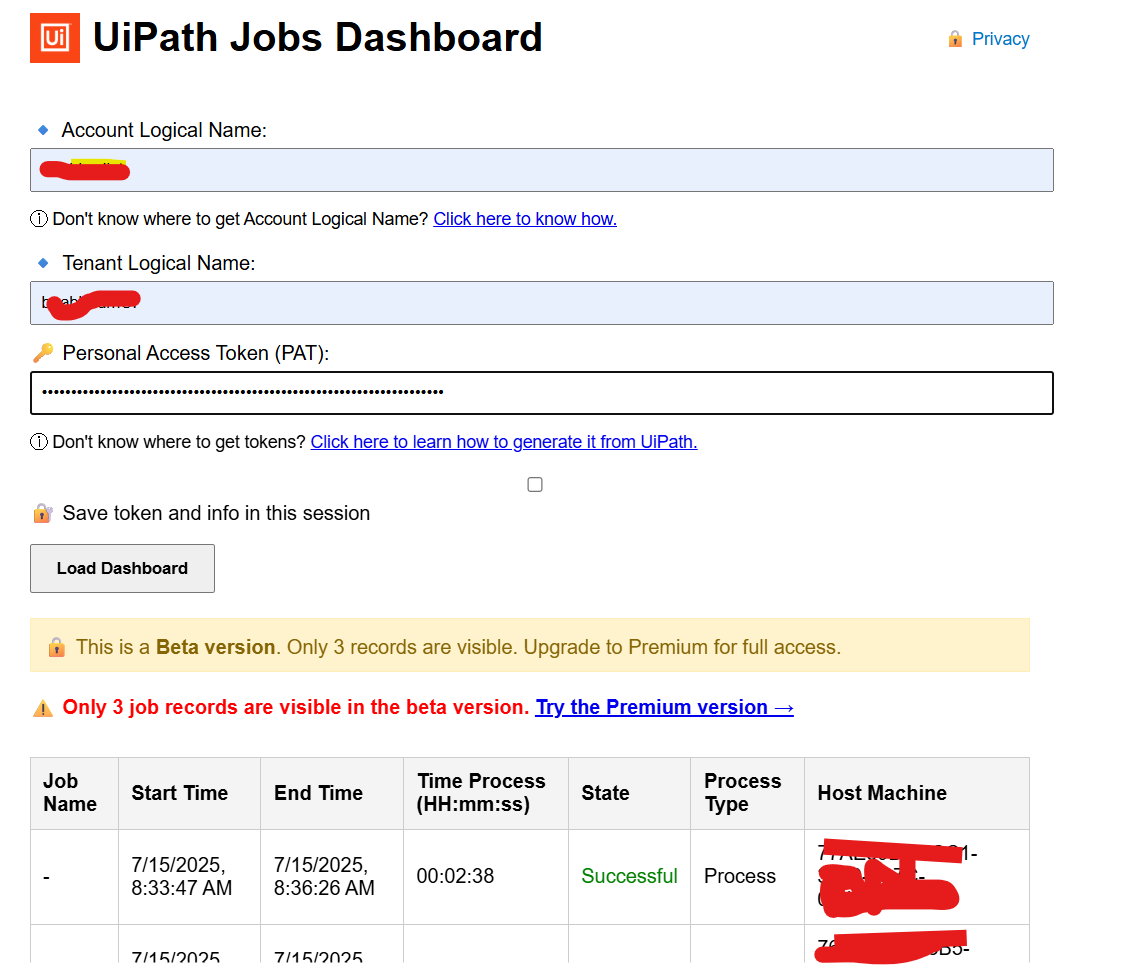Uipath Jobs Gösterge Tablosu - otomasyon medya 2