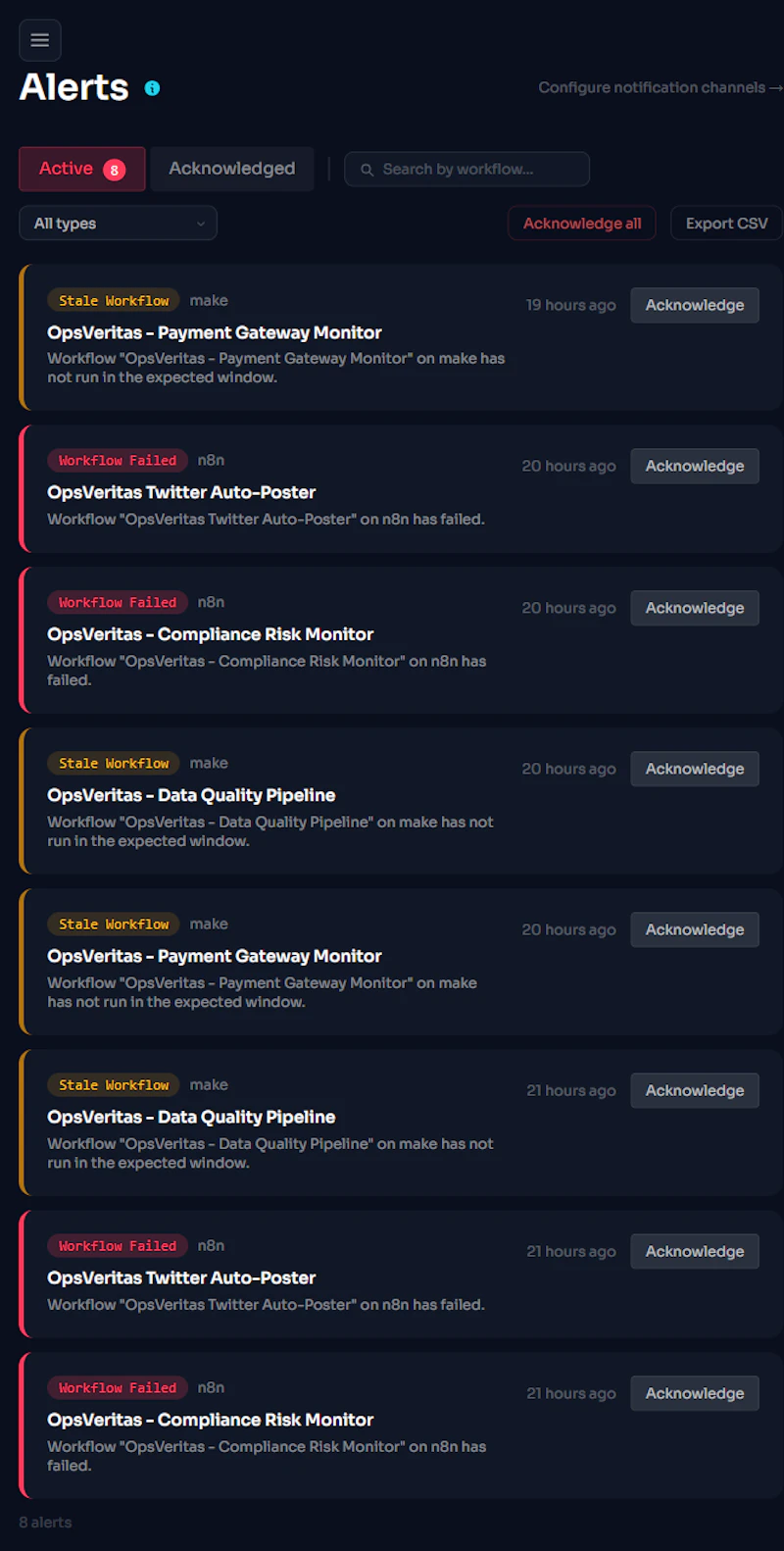 OpsVeritas screenshot 4