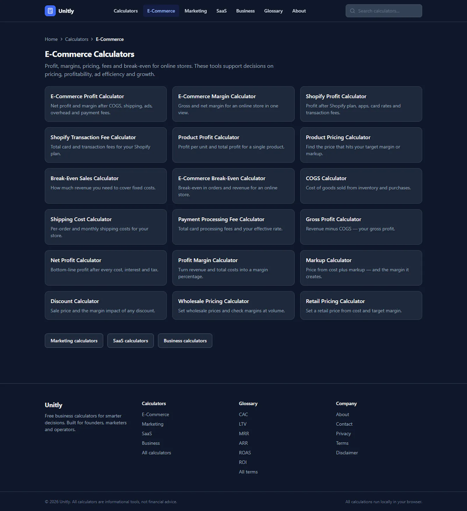 Unitly screenshot 2