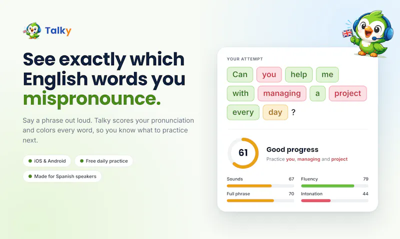 Talky: English Speaking screenshot 2