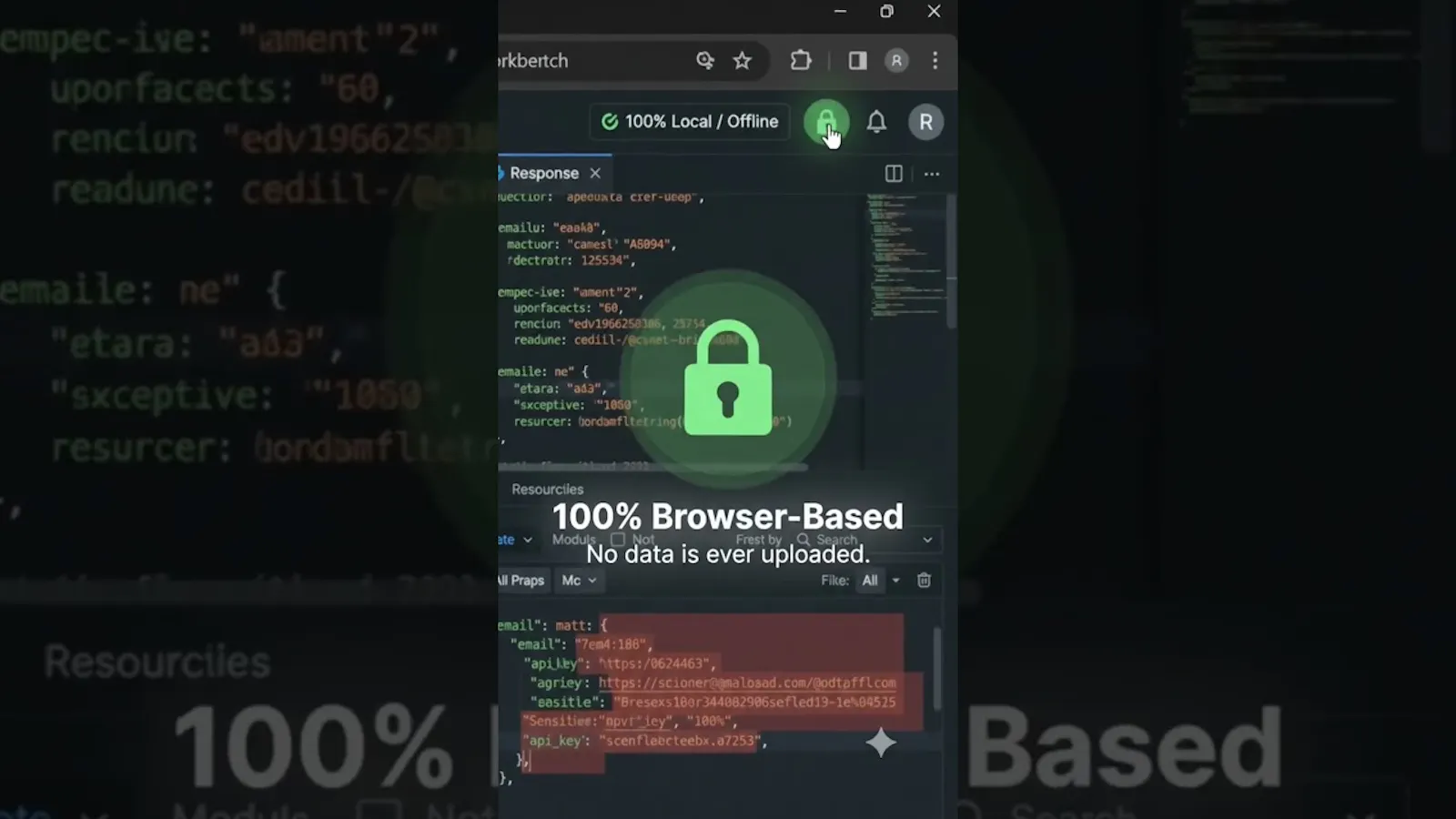 JSON Workbench screenshot 1 (video preview)