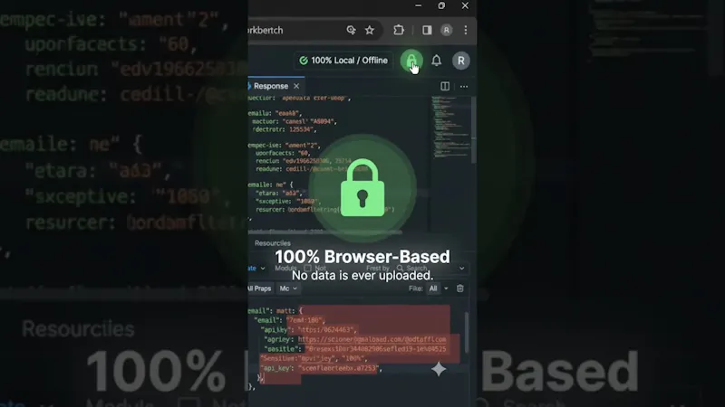 JSON Workbench screenshot 1 (video preview)