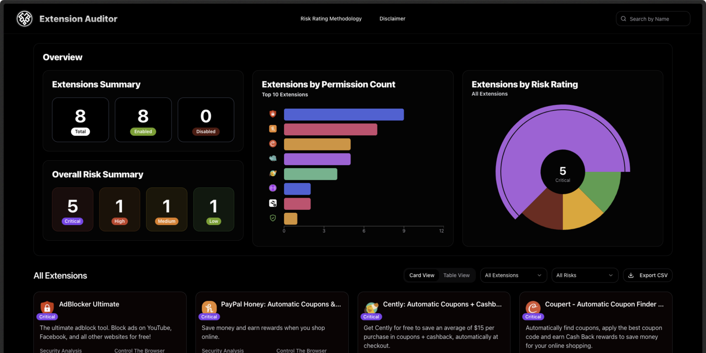 Browser Extension Privacy & Security gallery image