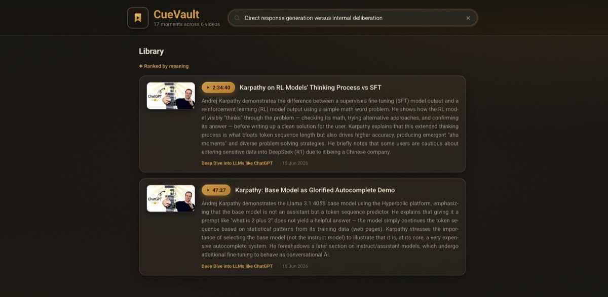 CueVault gallery image