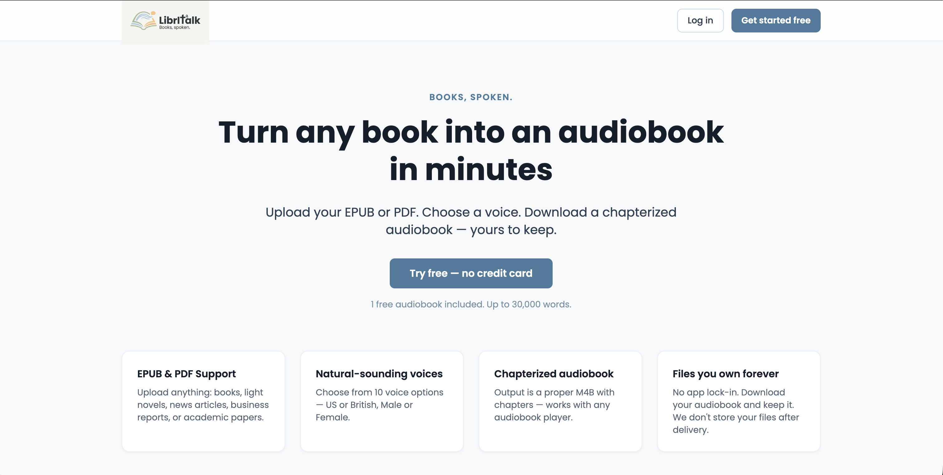 LibriTalk — Books, spoken. gallery image