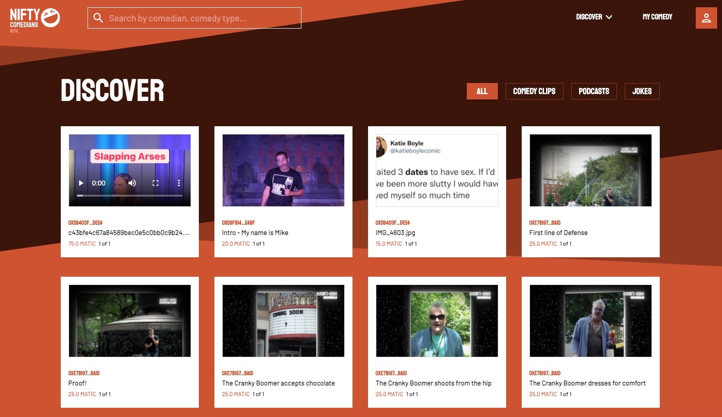 Nifty Comedians  gallery image