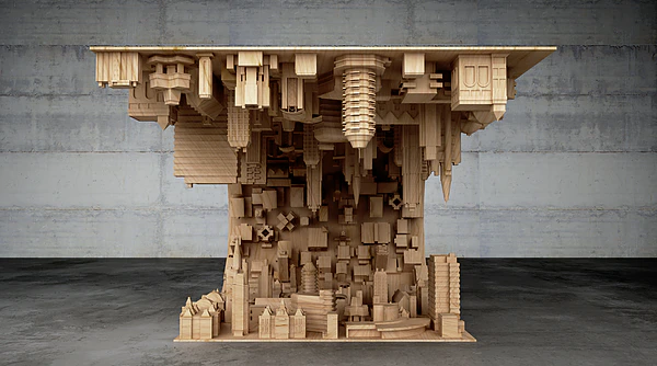 Wave City Coffee Table Image