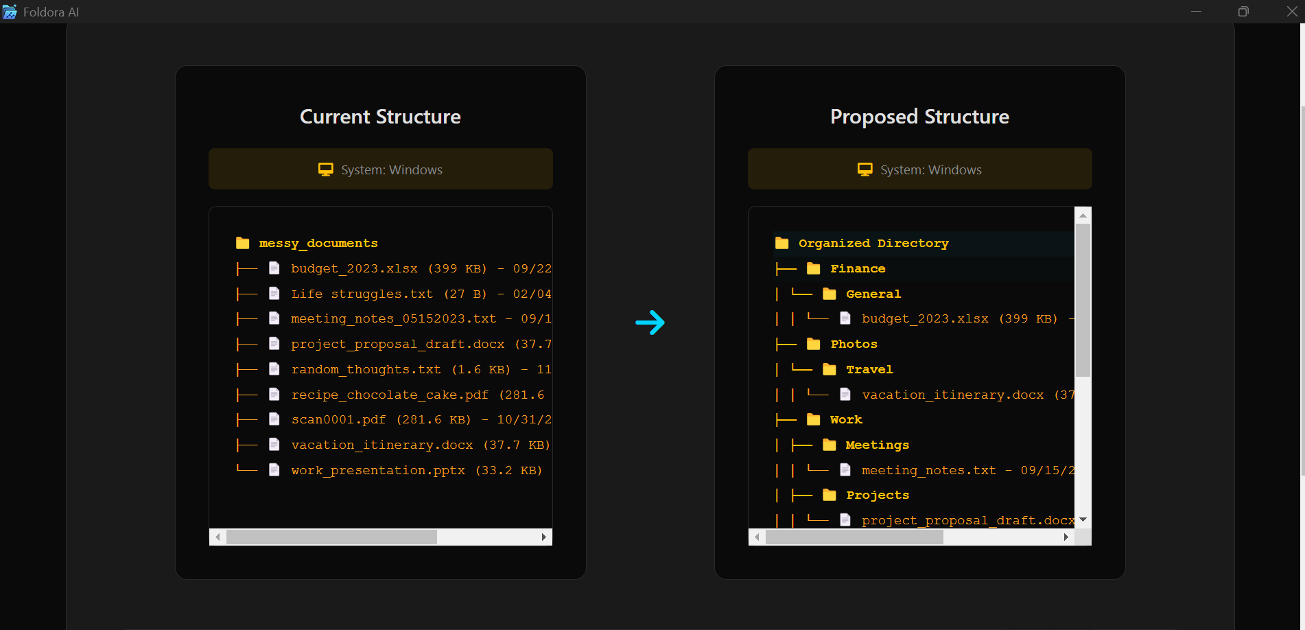 Foldora - Screenshot 3 showing product features and functionality