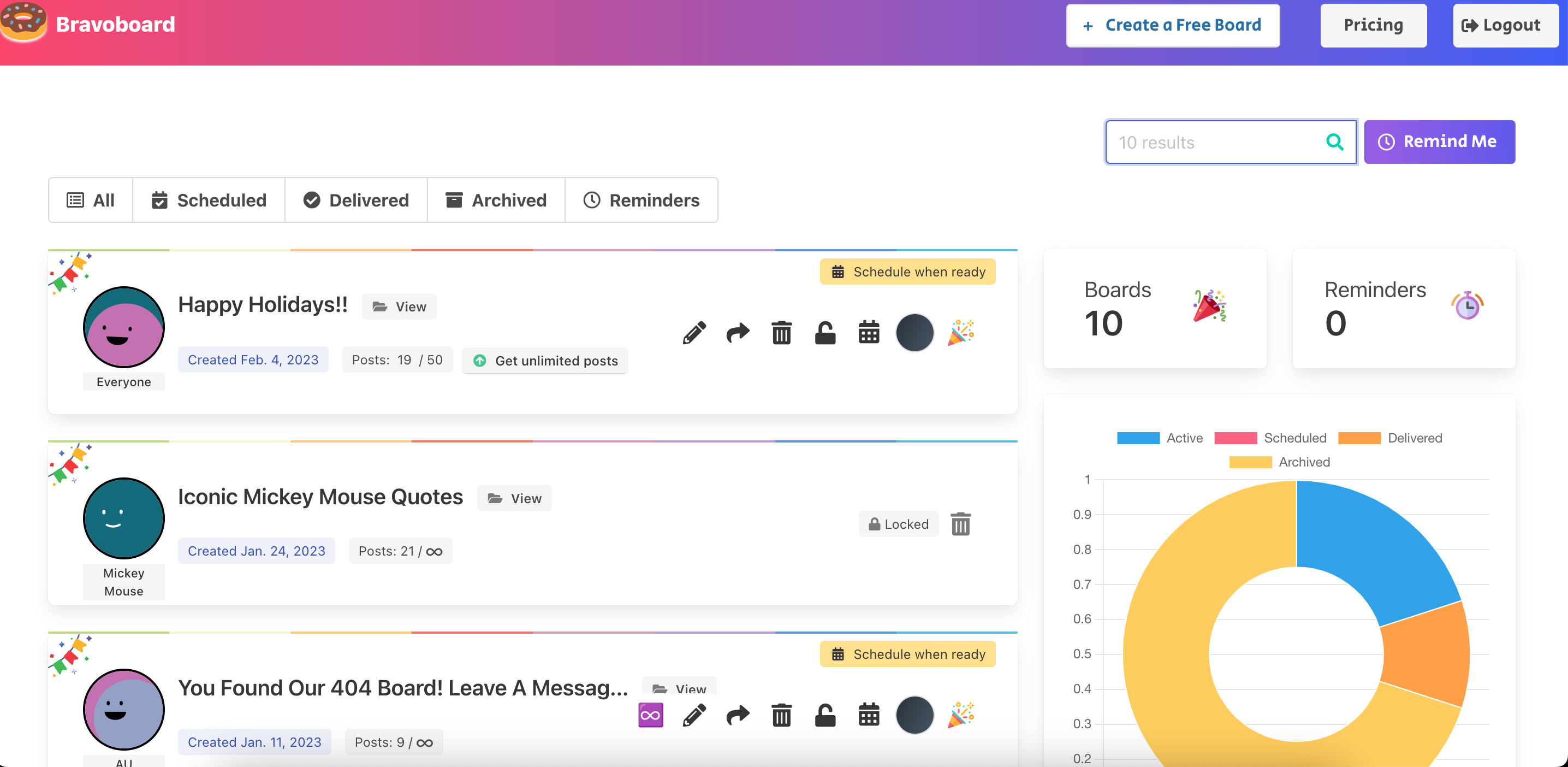 Bravoboard media 2