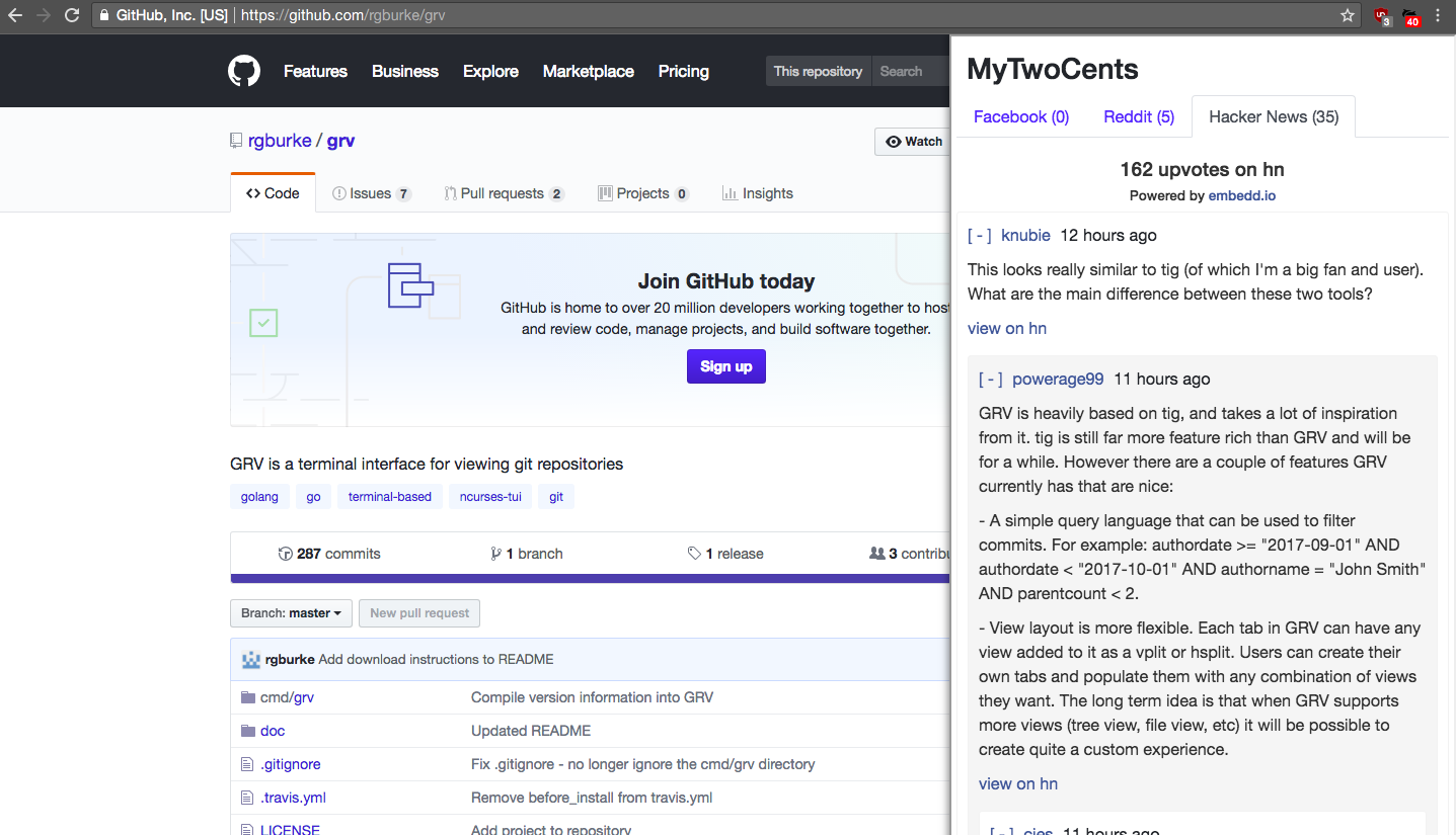 MyTwoCents Comment Aggregator gallery image