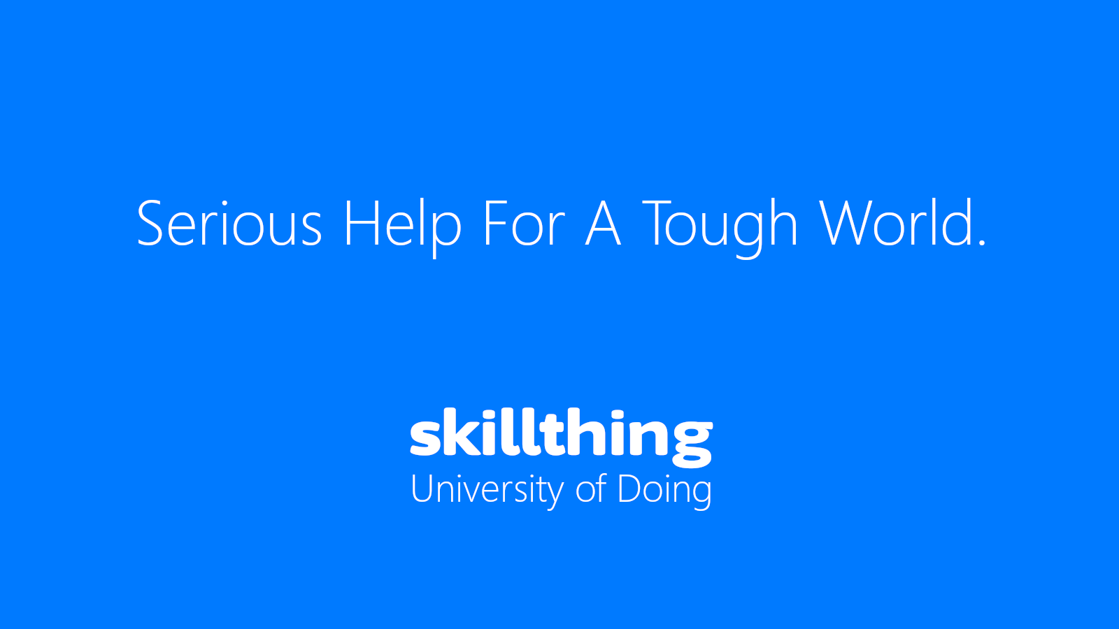 SkillThing — University of DOING gallery image