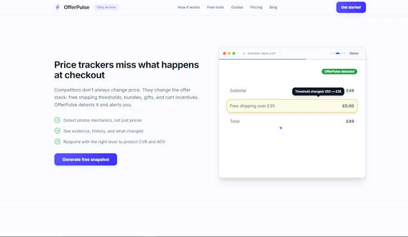 Offer Pulse screenshot 2