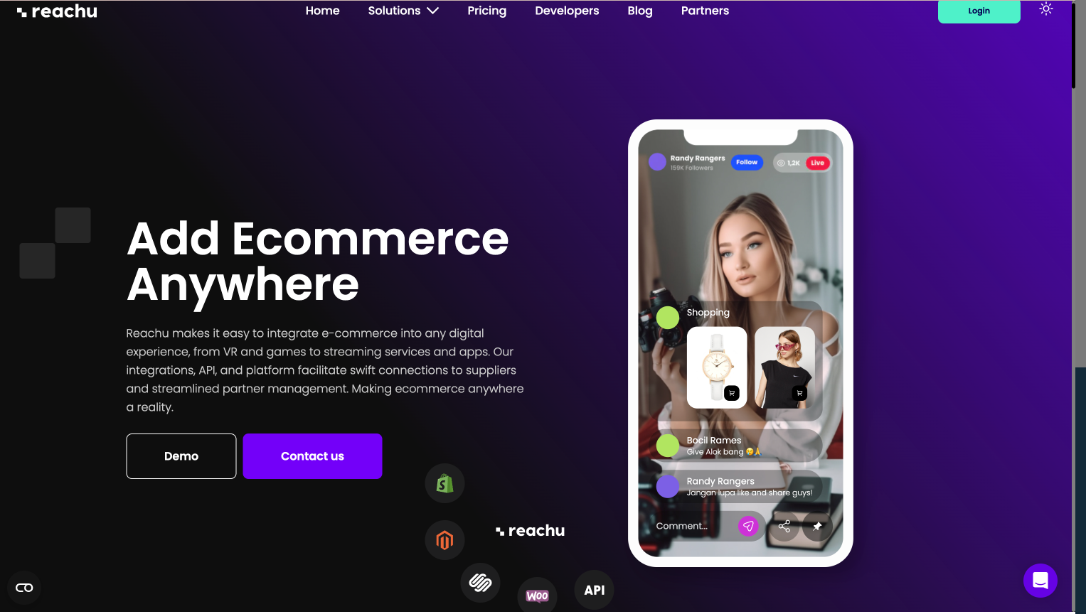 ชาวริชชู - โครงสร้างพื้นฐานอีคอมเมิร์ซของ SaaS สำหรับพื้นผิวดิจิตอลใด ๆ media 1